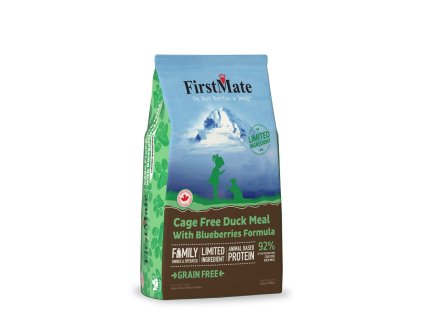 100489 firstmate duck meal with blueberries cat 1 8 kg