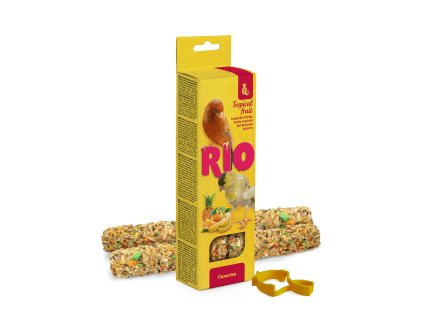 97921 rio tycinky pro kanarky s tropickym ovocem 2x40g