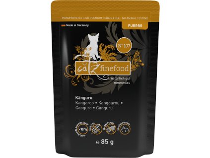87969 catz finefood kapsicka purr no 107 s klokanim masem 85g