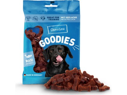 86298 2 chewies goodies pamlsky s treskou 200g