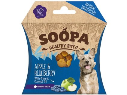 87585 soopa healthy bites s jablkem a boruvkou 50g