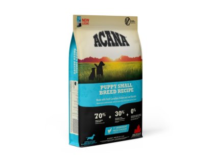 27999 acana dog puppy small breed recipe 6kg z kategorie chovatelske potreby a krmiva pro psy krmiva pro psy granule pro psy
