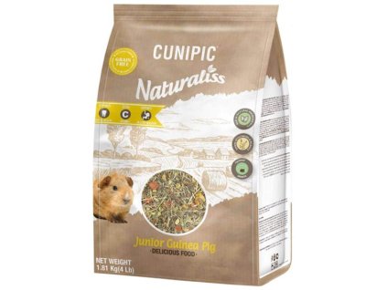 56499 1 cunipic naturaliss guinea pig junior mlade morce 1 81 kg z kategorie chovatelske potreby a krmiva pro hlodavce a mala zvirata krmiva pro hlodavce a mala zvirata