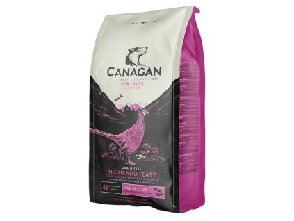 96388 canagan dog dry highland feast 12 kg