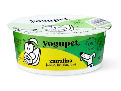 90867 yogupet zmrzlina s jablkem hruskou a kiwi 110g