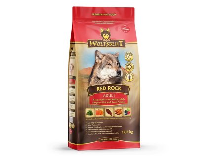102286 wolfsblut dog adult red rock 12 5kg