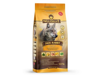102289 wolfsblut dog adult jack rabbit 12 5kg