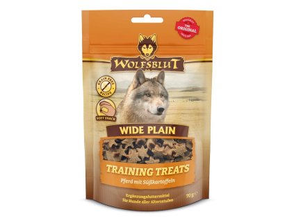 102352 wolfsblut dog training treats wide plain 70g