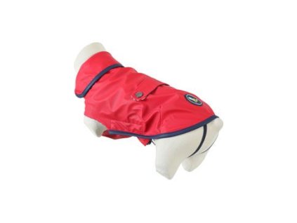 117214 oblecek plastenka pro psy st malo cervena 45cm zolux