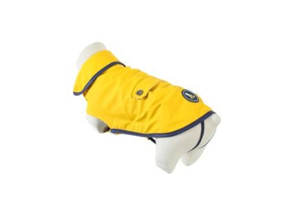 117229 oblecek plastenka pro psy st malo zluta 55cm zolux