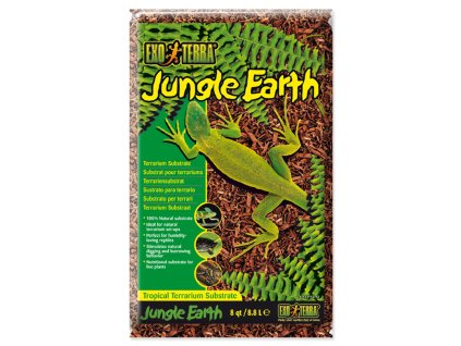 89307 podestylka exo terra jungle earth 8 8l