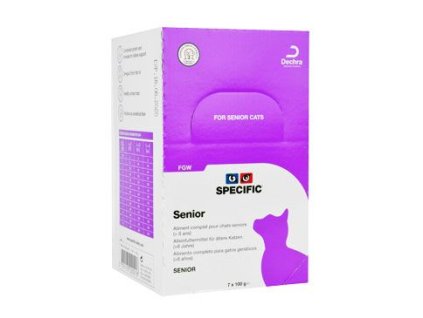 28146 specific fgw senior 7x100gr konzerva kocka z kategorie chovatelske potreby a krmiva pro kocky krmivo a pamlsky pro kocky veterinarni diety pro kocky