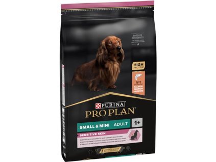 82467 1 pro plan dog adult small mini sensitive skin losos 7 kg z kategorie chovatelske potreby a krmiva pro psy krmiva pro psy granule pro psy