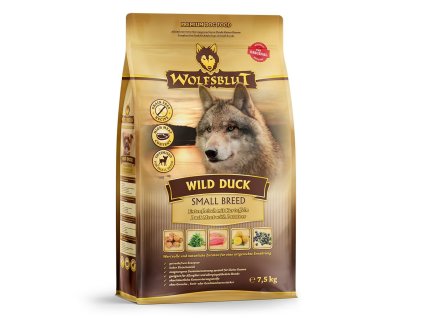 102103 wolfsblut dog small breed wild duck 7 5kg