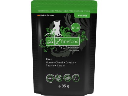 88065 catz finefood kapsicka purr no 123 s konskym masem 85g