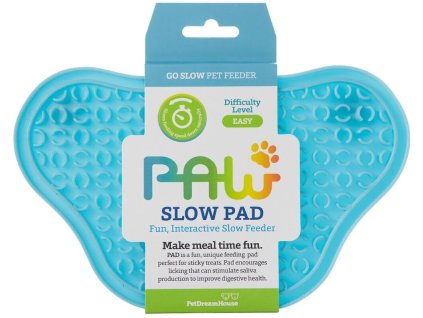 87258 petdreamhouse lizaci podlozka paw lick pad modra