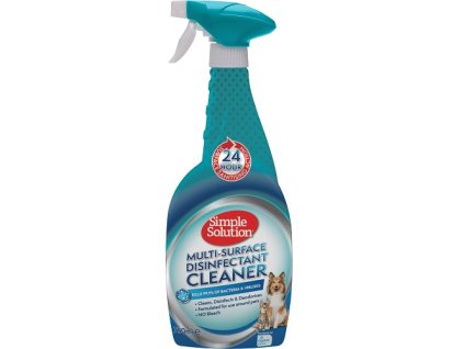98608 simple solution multi surface disinfectant cleaner 750ml