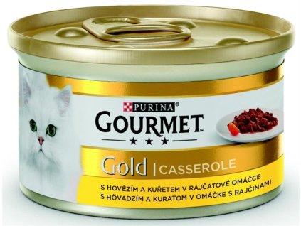 82383 1 gourmet gold kousky hovezi a kure v rajcatove omacce 85g z kategorie chovatelske potreby a krmiva pro kocky krmivo a pamlsky pro kocky konzervy pro kocky