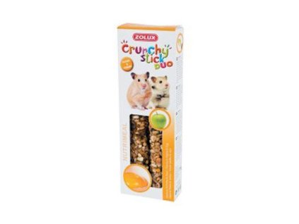 48417 1 pochoutka crunchy stick jablko vejce pro krecky zolux z kategorie chovatelske potreby a krmiva pro hlodavce a mala zvirata pamlsky pro hlodavce