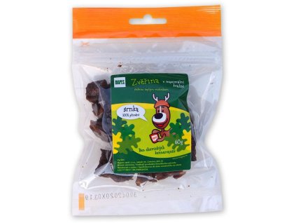 6429 1 mapes pochoutka susena kousky srnky 60g