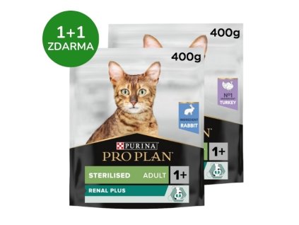 115549 pro plan cat adult sterilised 400 g kru ta kra li k 1 1 zdarma