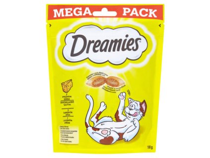 84364 1 dreamies kocka pochoutka mega pack se syrem 180g