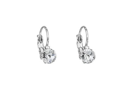 Náušnice Rivoli 6mm Klapka Crystal Swarovski fabos stastny svet