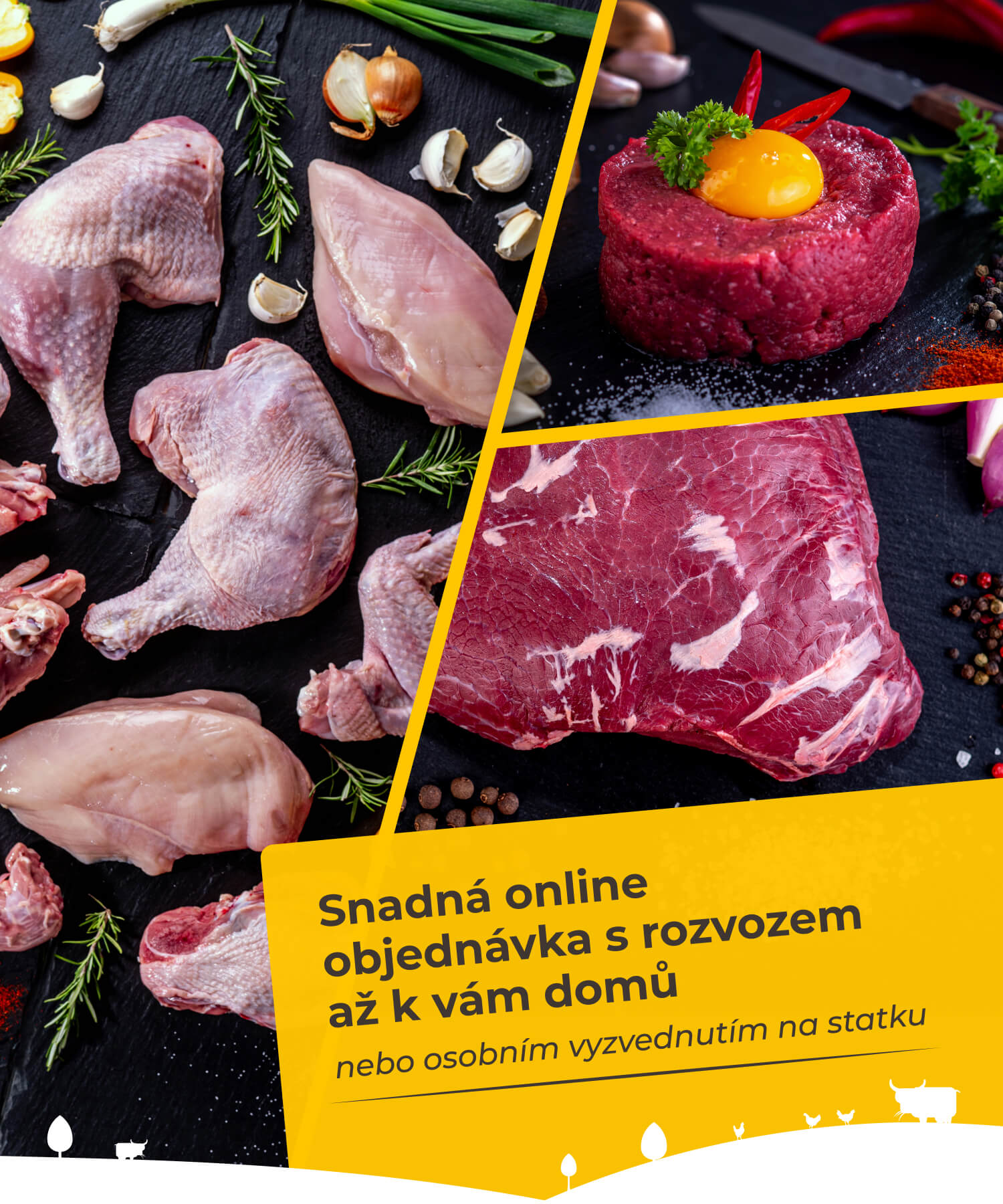 Snadná online objednávka s rozvozem až k vám domů