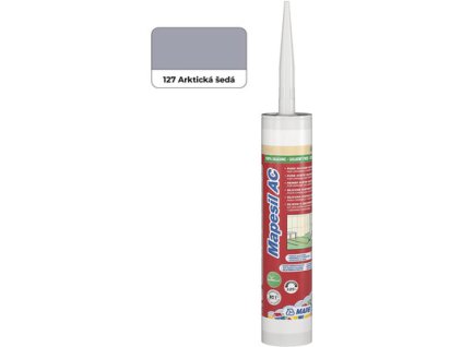 Silikon Mapei Mapesil AC 310 ml arktická šedá 127