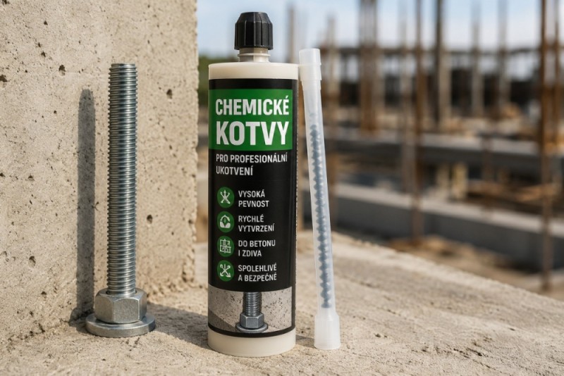 Chemické kotvy a jejich použití