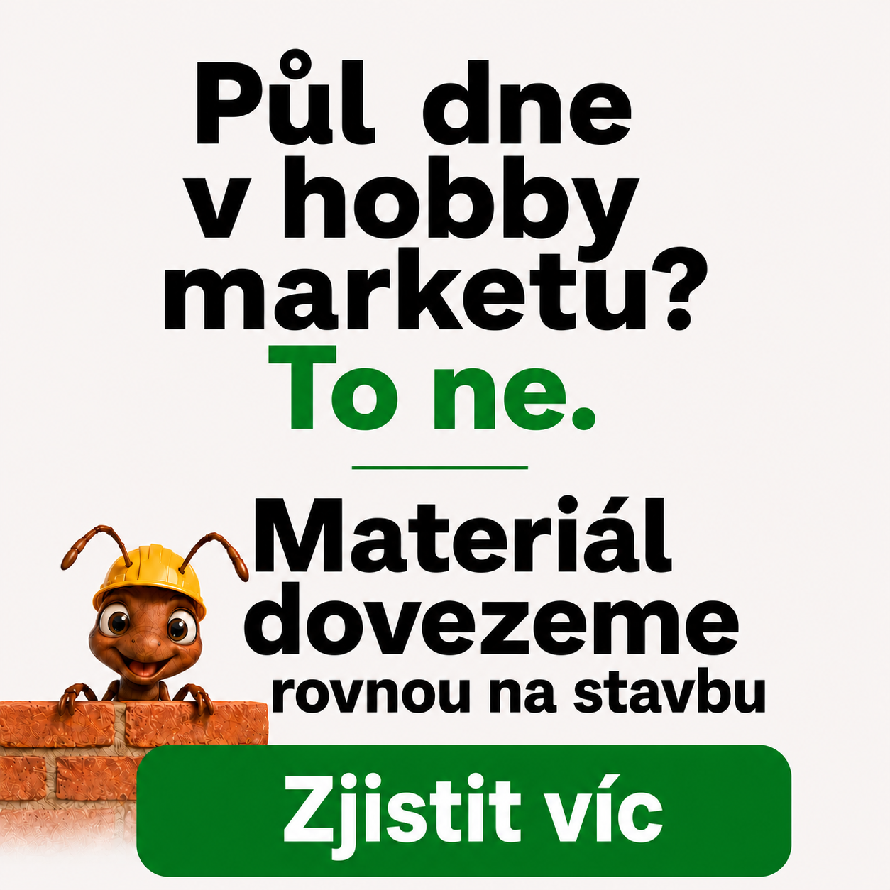 Půl dne v hobby marketu
