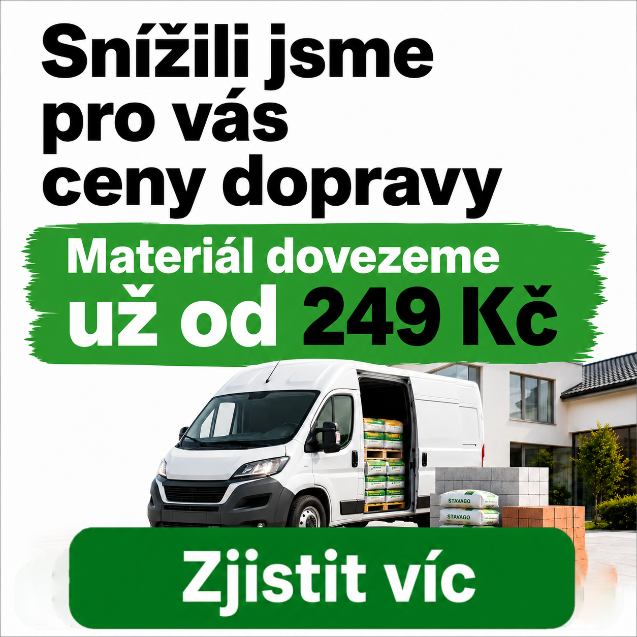 Snížili jsme ceny dopravy
