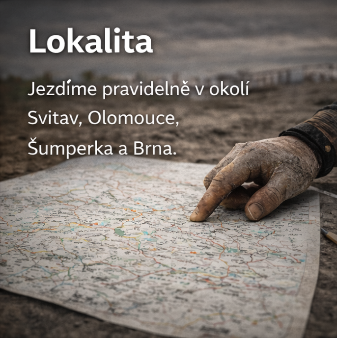 Lokalita – Svitavy, Olomouc, Šumperk, Brno