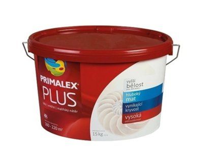 Malba interiérová PRIMALEX Plus bílá, 4 kg