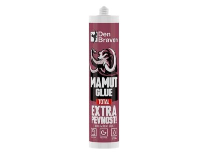 Lepidlo Den Braven MAMUT GLUE Total bílé