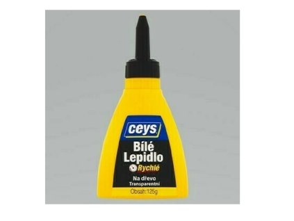 Lepidlo na dřevo Ceys Rychlé bílé 125 g
