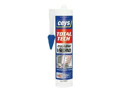Tmel lepicí Ceys TOTAL TECH Express bílý 290 ml