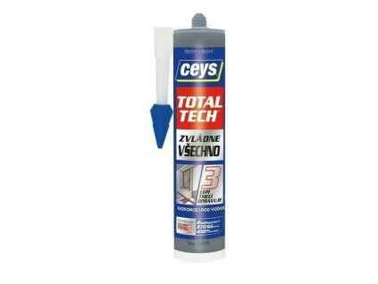 Tmel lepicí Ceys TOTAL TECH Express šedý 290 ml