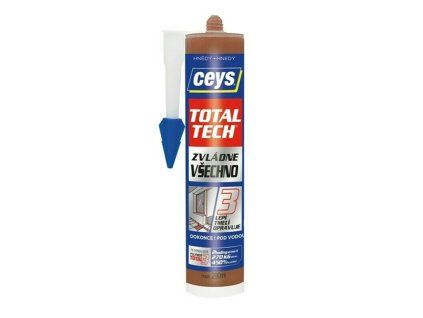 Tmel lepicí Ceys TOTAL TECH Express hnědý 290 ml