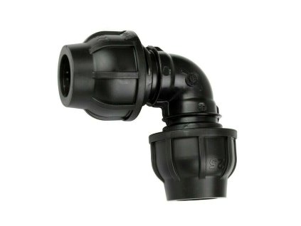 Koleno 90° svěrné Gebo PPS 20×20 mm