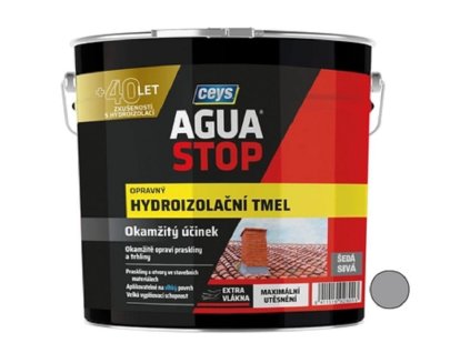 Tmel hydroizolační Ceys AGUA STOP šedý 4 kg