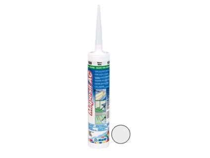 Tmel silikonový Mapei Mapesil AC 111 stříbrošedá 310 ml