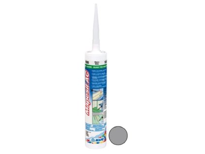 Tmel silikonový Mapei Mapesil AC 112 šedá střední 310 ml
