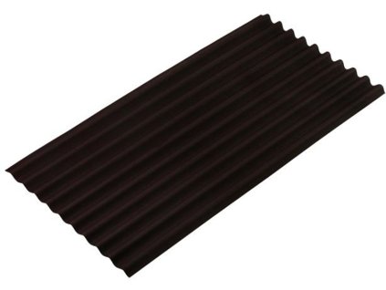 Deska asfaltová vlnitá Onduline hnědá 950×2 000 mm