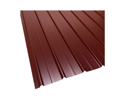 Plech trapézový BRAVO H12+ RAL 3011 červená