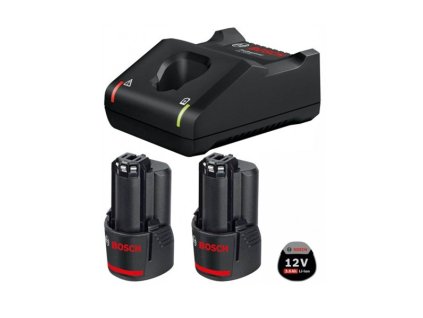 BOSCH 2× GBA 12V 3.0AH + GAL 12V 40