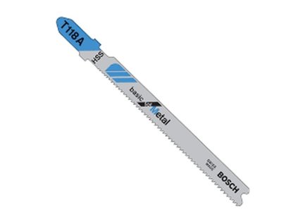Plátek pilový Bosch T 118 A Basic for Metal 5 ks+