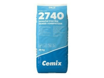 Postřik sanační Cemix 2740 25 kg