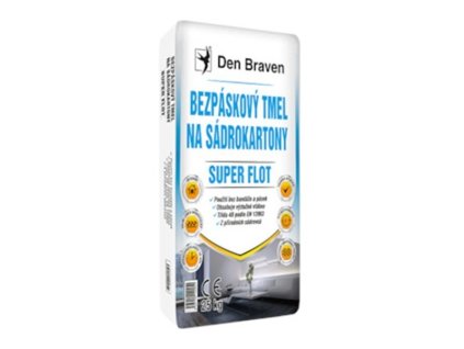 den braven 00413gy bezpaskovy tmel na sadrokartony super flot 25 kg pytel bila 78163524