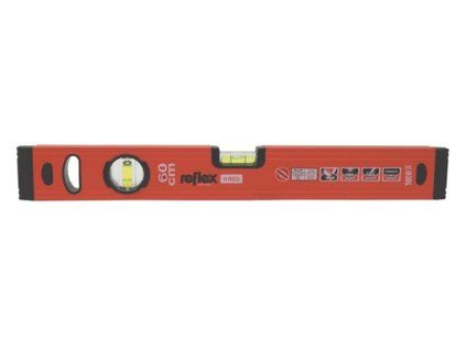 toptrade vodovaha reflex red 2 libely 600 mm